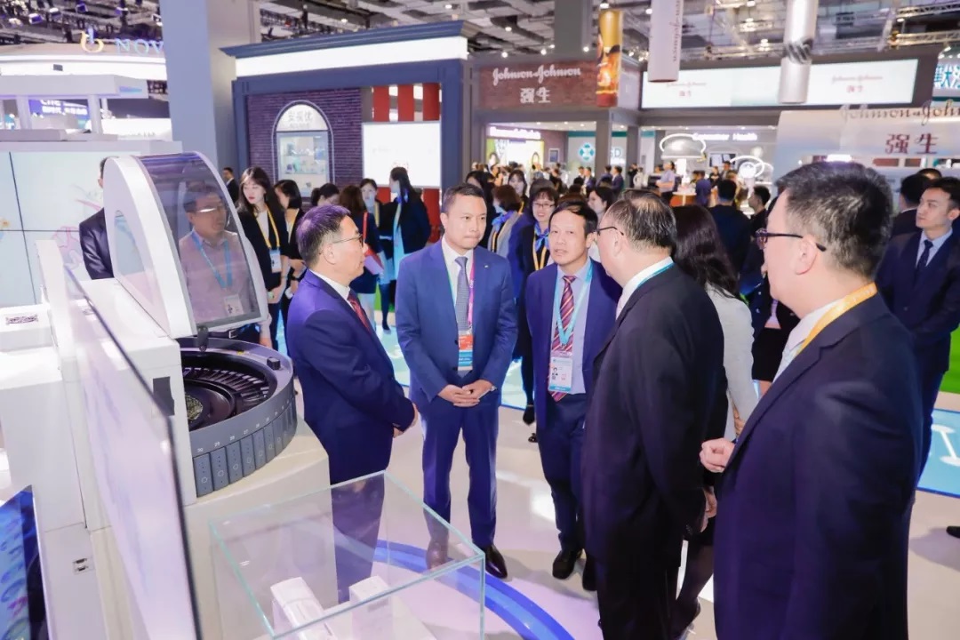 省卫健委组团参加第二届进博会
