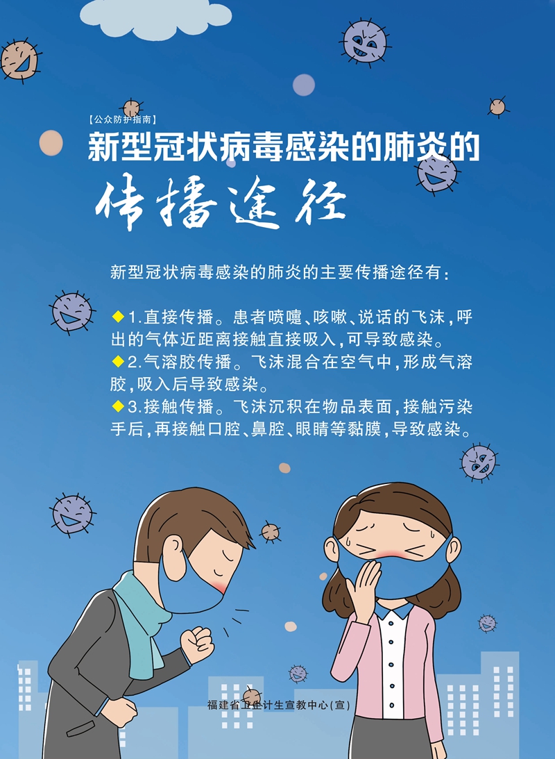 系列海报、短视频展现抗疫感人事迹,宣传防护指南