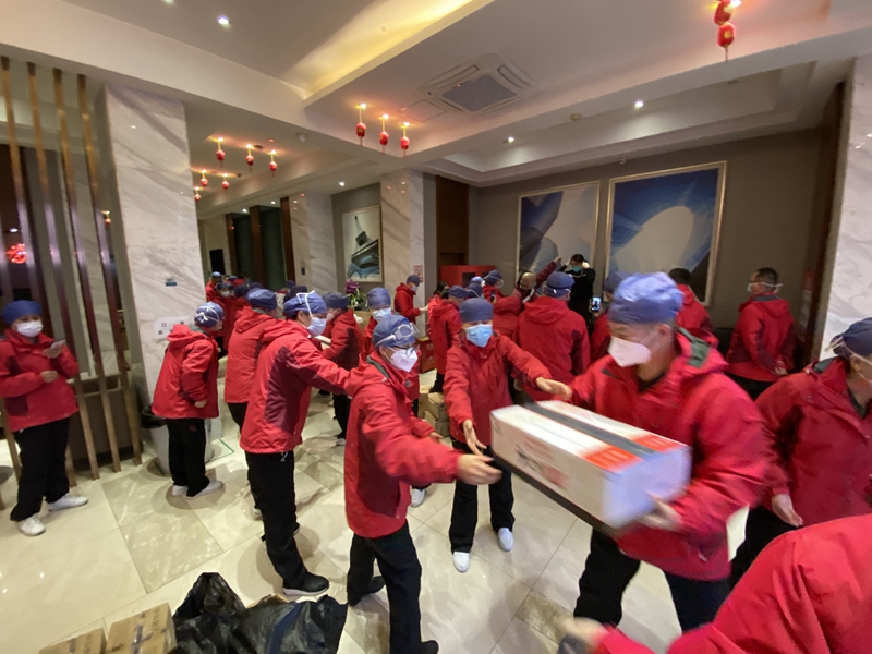 寒流将至，委领导关心“前方”医疗队员冷暖