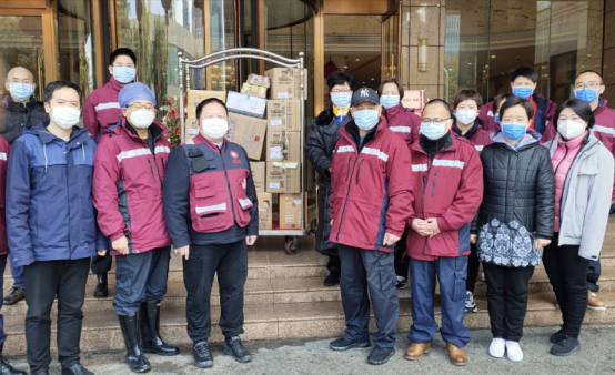 迎接新战友 携手战“疫”情