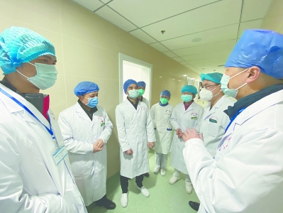 到岗！支援宜昌第二批队员正式进入宜昌市第三医院