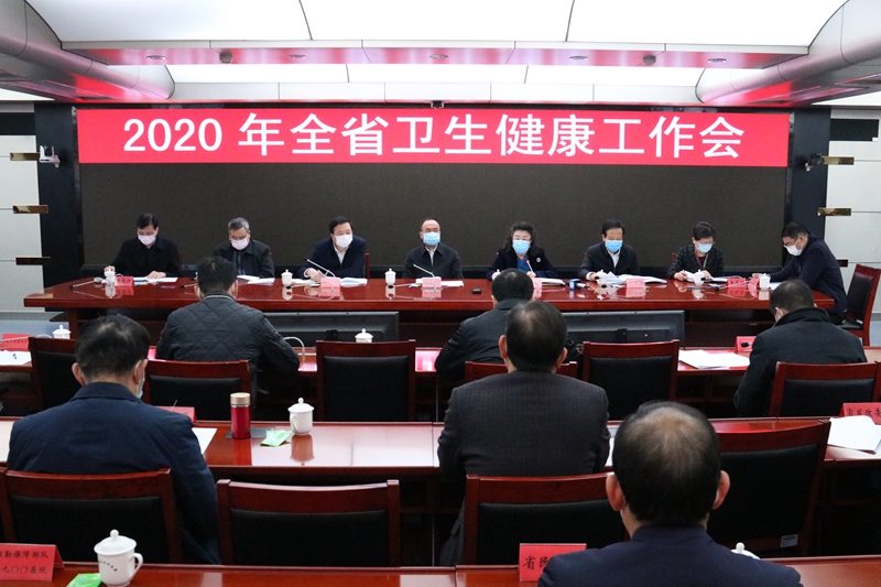 2020年全省卫生健康工作会议召开