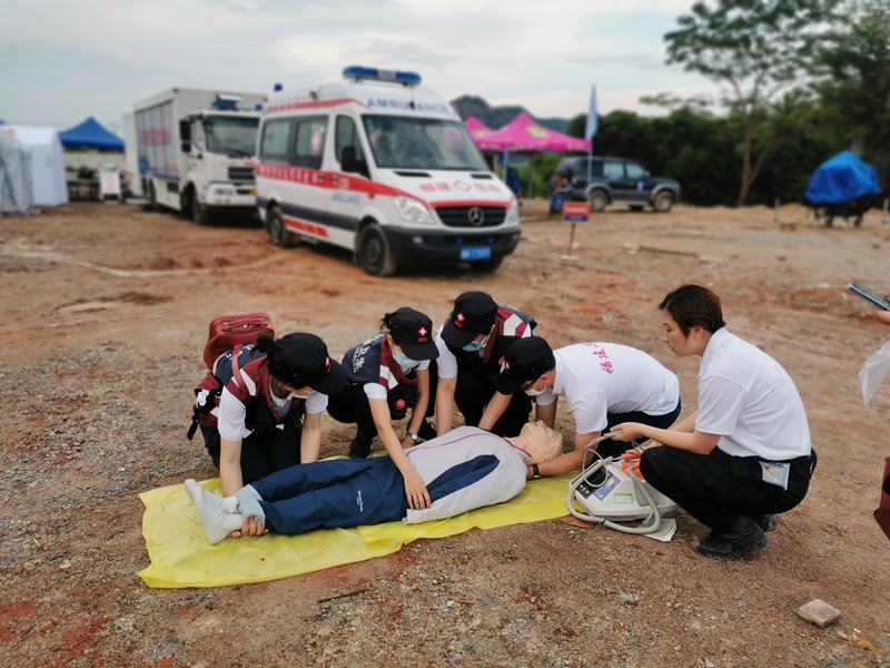 省级紧急医学救援队圆满完成“闽动-2020”地震跨区域应急救援实战演练